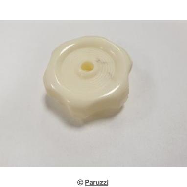 Winder knob for Westfalia louvred window cream.