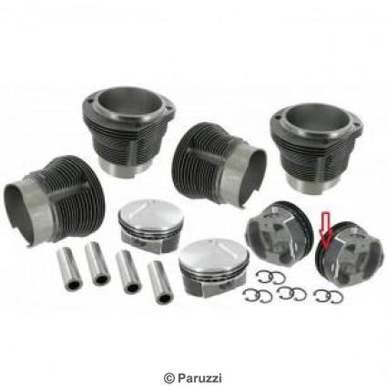 Big bore cylinder and piston kit 2366cc.