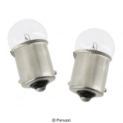Licence plate- interior- and taillight bulb 12V (per pair)