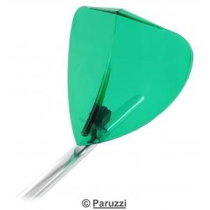 Dflecteur de vent (Wirbulator), vert transparent