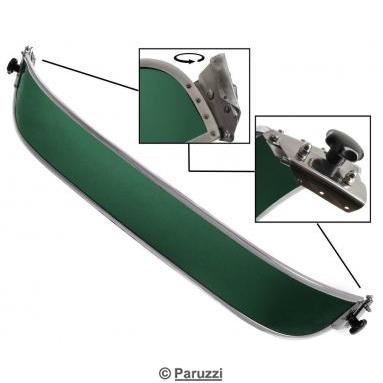 Perspex sun visor green