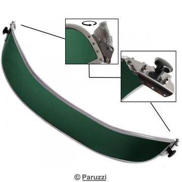 Perspex sun visor green