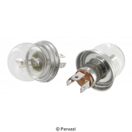 Clear duplo bulb 6V (per pair)