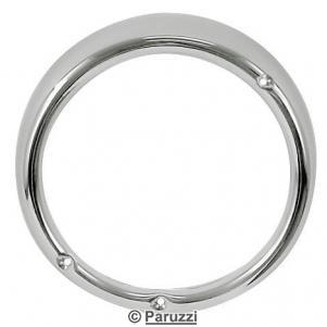 Headlight rim chrome steel (each)