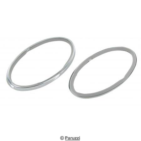 Taillight chrome rings (per pair)