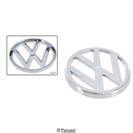 Chromed VW grille emblem