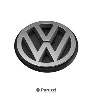 VW-merkki takaluukkuun, kromattu, 100 mm