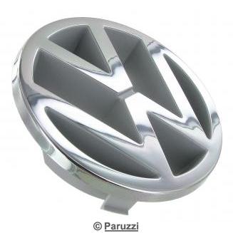Chromed VW grille emblem
