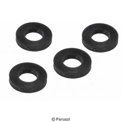 Laadklep gasdrukveer rubber ringen (4 stuks)
