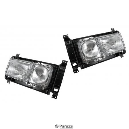 Complete headlight units (per pair)