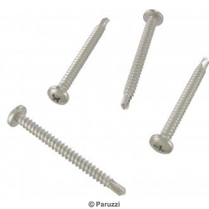 Turn indicator, bumper corner and heater hose support tapping screws (4 pieces)