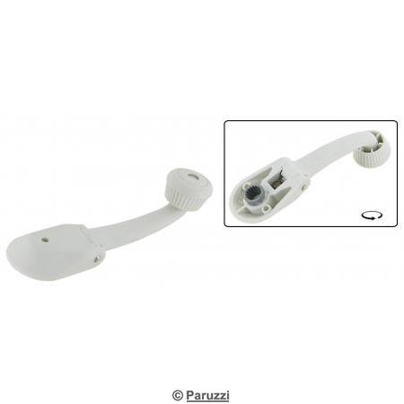 Sliding roof crank handle cloud white