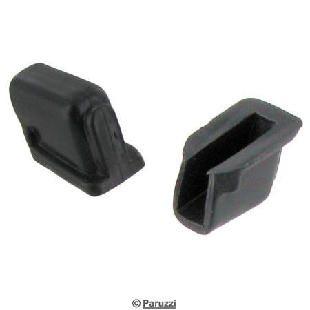 Door window end plugs (per pair)