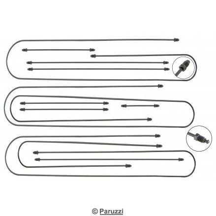 Jeu de tuyaux de frein (en 11 pices)
