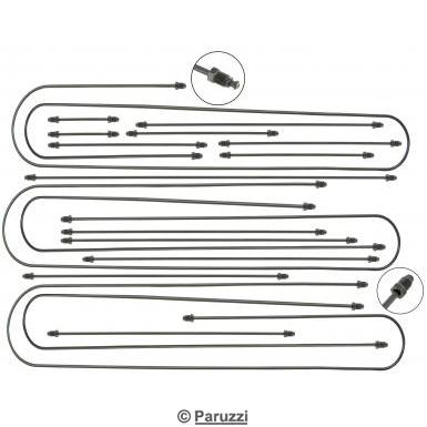 Brake line kit (18-part)