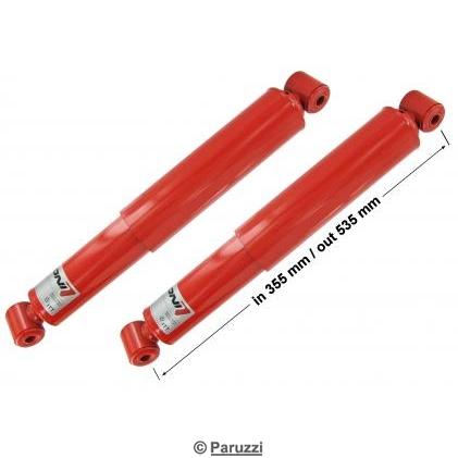 Rear shock absorber adjustable (per pair)