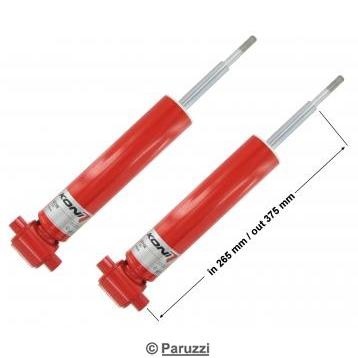 Front shock absorber adjustable (per pair)