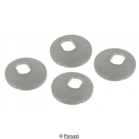 Bagues excentriques pour levier de suspension suprieur (paisseur 4 mm) (4 pices)
