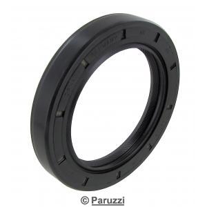 Crank pulley seal