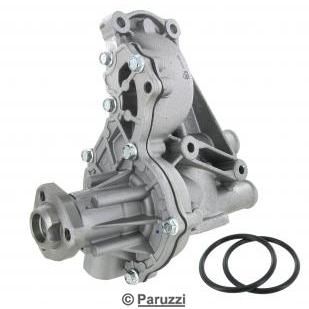 Water pump for vehicles with airconditioning and/or power steering 