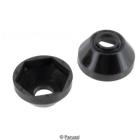 Wiper shaft caps (per pair)