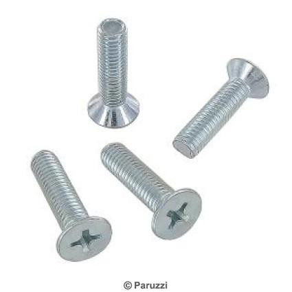 Door wedge, convertible frame and bed hinge flat head cross screws (4 pieces)