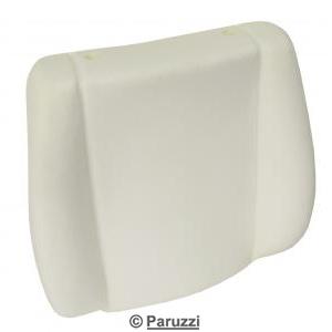 Foam padding, backrest, single seat (each)