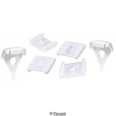 Coulisseaux en plastique pour sige (6 pices)
