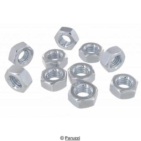 Hex nuts M10 (10 pieces)