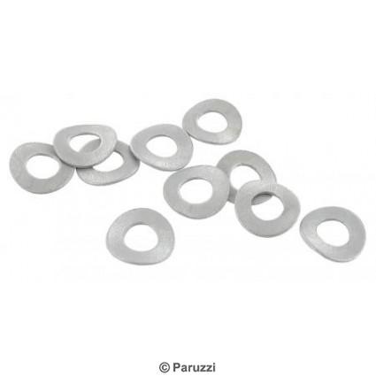 Curved M4 spring washers (10 pieces)