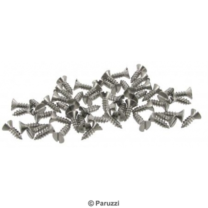 Stainless steel countersunk screws (50 pieces)