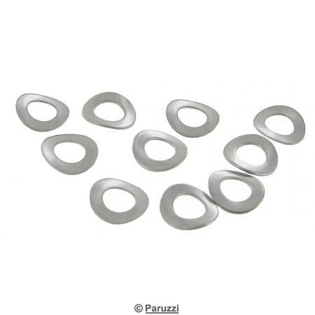Curved M6 spring washers (10 pieces)