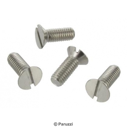 Vent window frame and engine lid hinge screws (4 pieces)