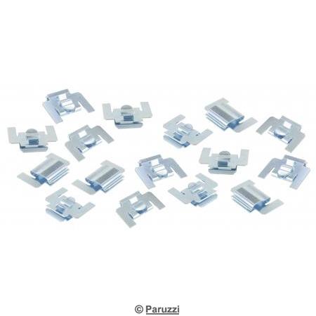 Agrafes sur pertuis/cadre de glace de porte (lot de 16 pices)
