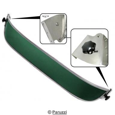 Perspex sun visor green