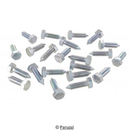 Chassis- en bumper bracket cover bolts (22 pieces)