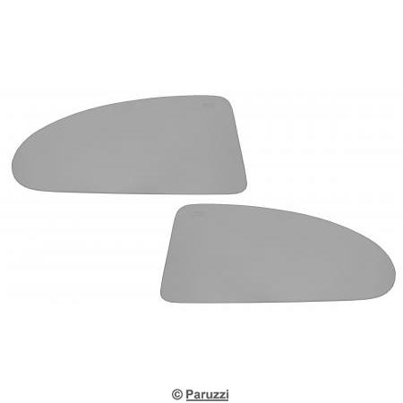 Rear side windows tinted grey (per pair)