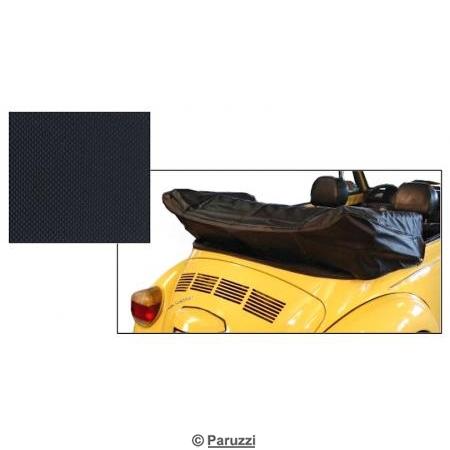 Tonneau pour capote de cabriolet en vinyle noir
