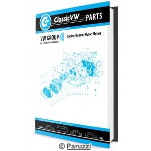 Livre: ClassicVW PARTS VW Group 1 moteur
