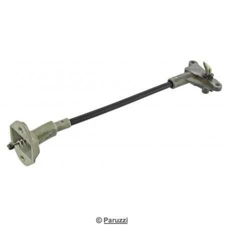 Cable gas door release