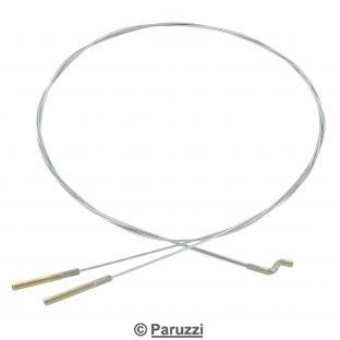 Heater cable for vehicles with IRS