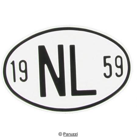 Nationaliteits plaatje: NL 1959