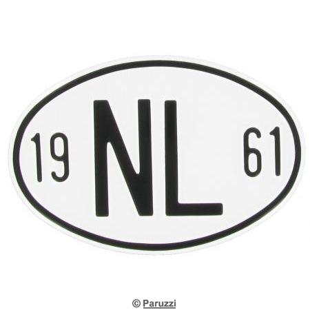 Nationalitetsskylt: NL 1961