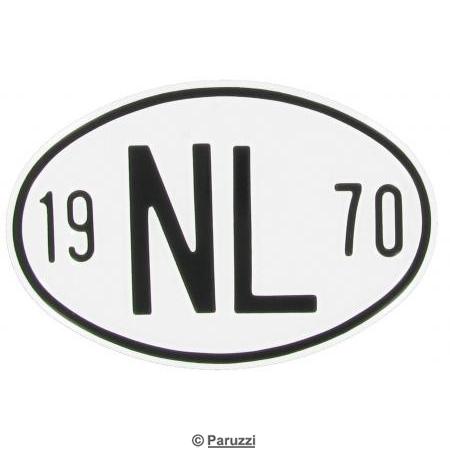 Nationaliteits plaatje: NL 1970