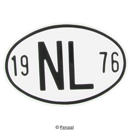Nationaliteits plaatje: NL 1976