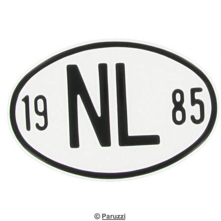 Nationaliteits plaatje: NL 1985
