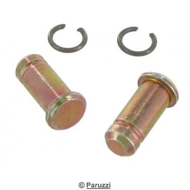 Door catch or rear bench mechanism pin and retaining ring (4-part)