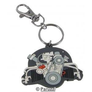 Carabiner keychain with Type-1 engine