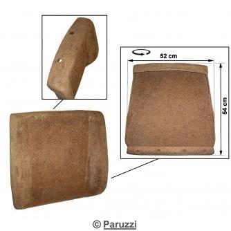 Horsehair padding, backrest, front seat (each)