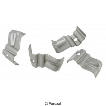 Bumper bracket spacers stainless steel (4 pieces)